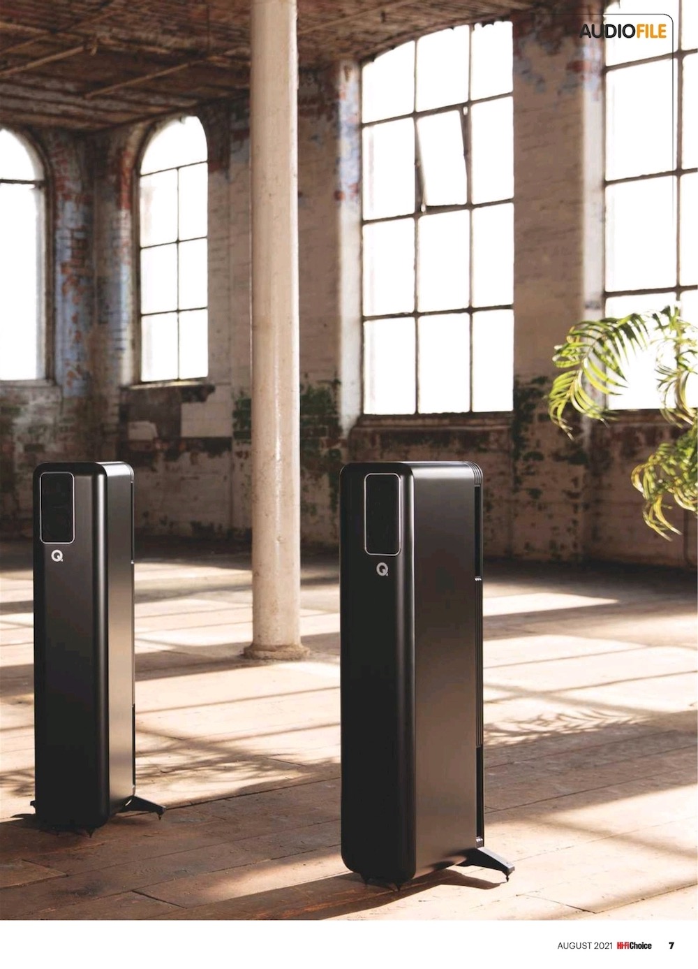 The Q Acoustics Q Active 400 features in the new issue of Hi-Fi Choice magazine Photograph