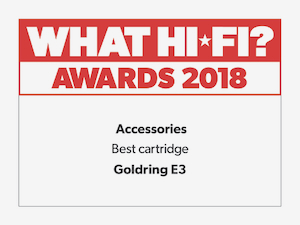 What Hi Fi Goldring E3 2018