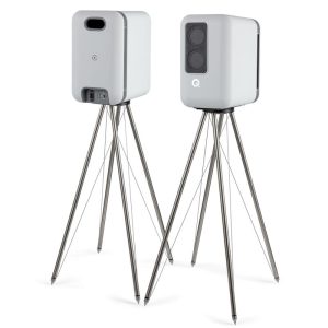 Q Active-200 In White With Q FS75 Stands