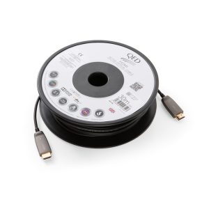 QED Performance Optical HDMI LSZH Cable 30 / 40/ 50 Metre