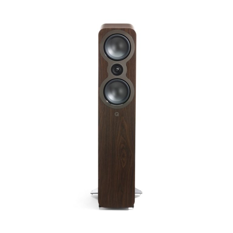 Q Acoustics 3050C Claro Walnut No Grille