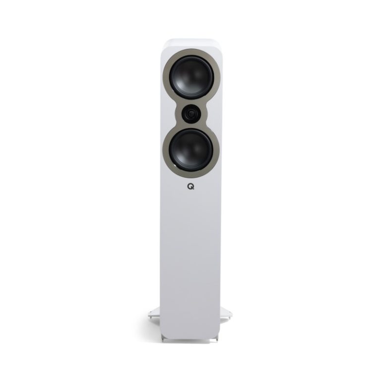 Q Acoustics 3050C Satin White No Grille